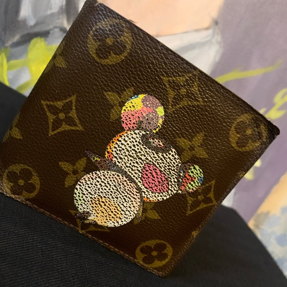Louis Vuitton x Takashi Murakami Monogram Panda BiFold Wallet *$925 on Grailed. - Picture 5 of 8
